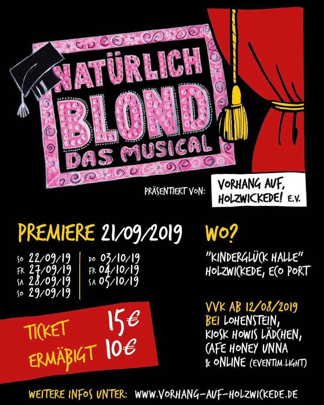 Natürlich Blond Poster